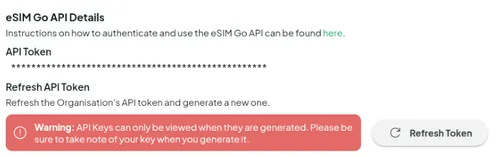 API Details